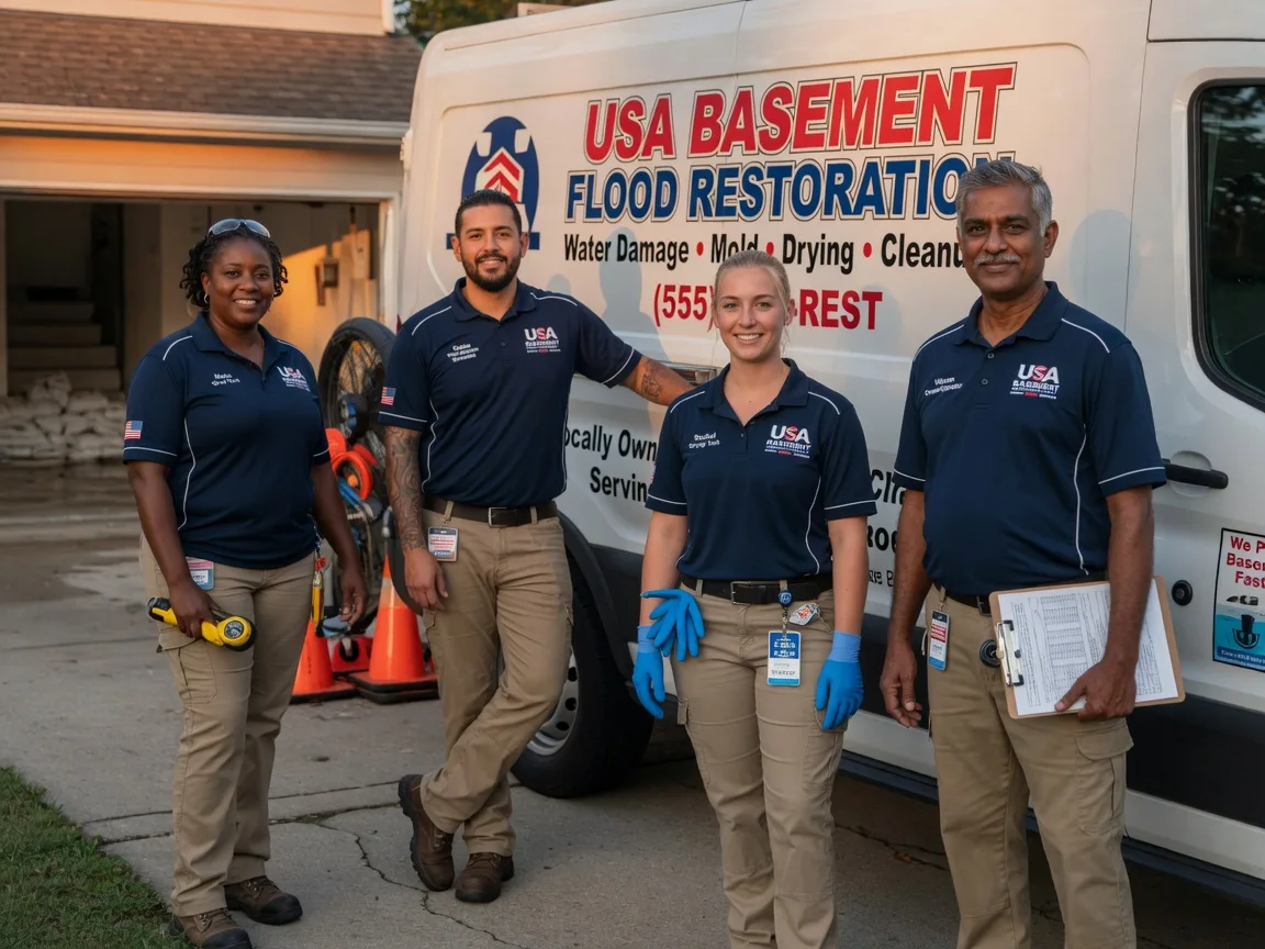 Basement Flood Cleanup company in Collins, GA