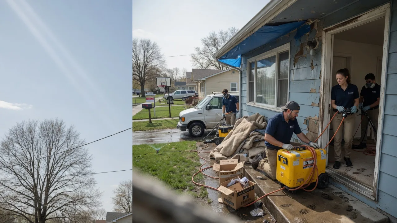 Basement Flood Cleanup in Collins, GA near me